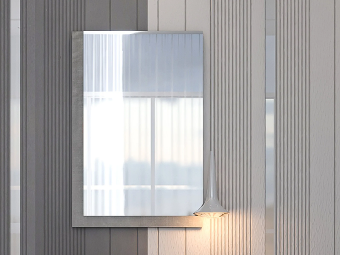 PHOENIX - Rectangular wall-mounted mirror _ CASA +39